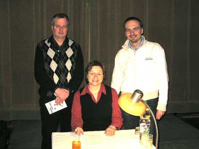 Wolfgang A. Gogolin, Yvonne Naumann und JensFreyler